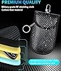 Srechee Faraday Pouch for Car Keys, 2PCS Car Key Signal Blocker Pouch, Faraday Bag for Keyless Fob Protector Car RFID Blocking Cases Anti Theft Anti-Tracking Hacking & Pouches Wallets Case Cover #5