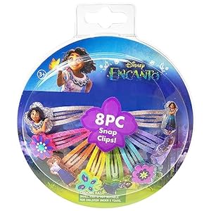 Disney Encanto Kids Hair Clips for Girls Snap Clips 8 pack multi color Ages 3+