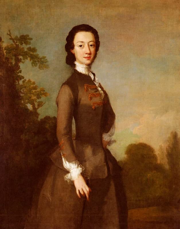 Affiches et Gravures Portrait Dame Foley Richard Toile pour Décoration Salon Chic
