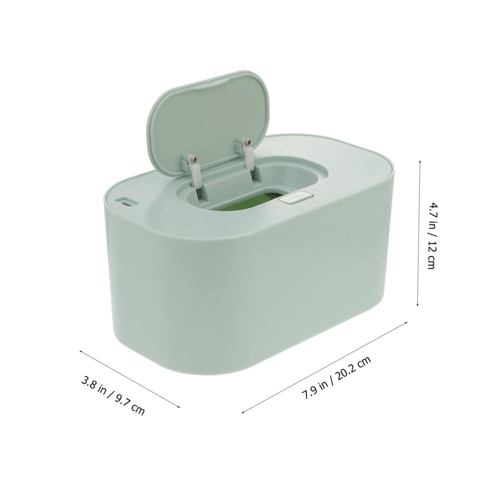 Gatuida Calentador de Toallitas Húmedas Portátil USB para Bebés Calentador Inalámbrico con Batería Recargable para Coche y Viaje Calentamiento Rápido y Seguro Color Verde Mecánico para