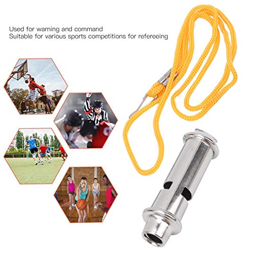 POCREATION Apito de basquete com design de fluxo de ar, apito de árbitro para treinamento de competi