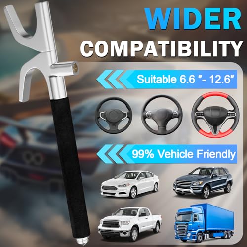 MONOJOY Steering Wheel Lock with Hammer