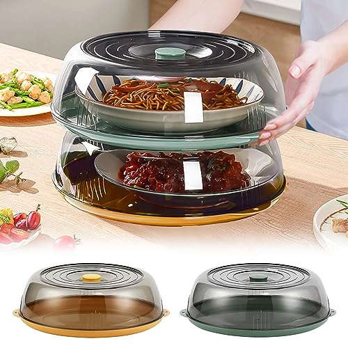 Tapa para microondas Qivine sin BPA para evitar salpicaduras de comida y manchas 4