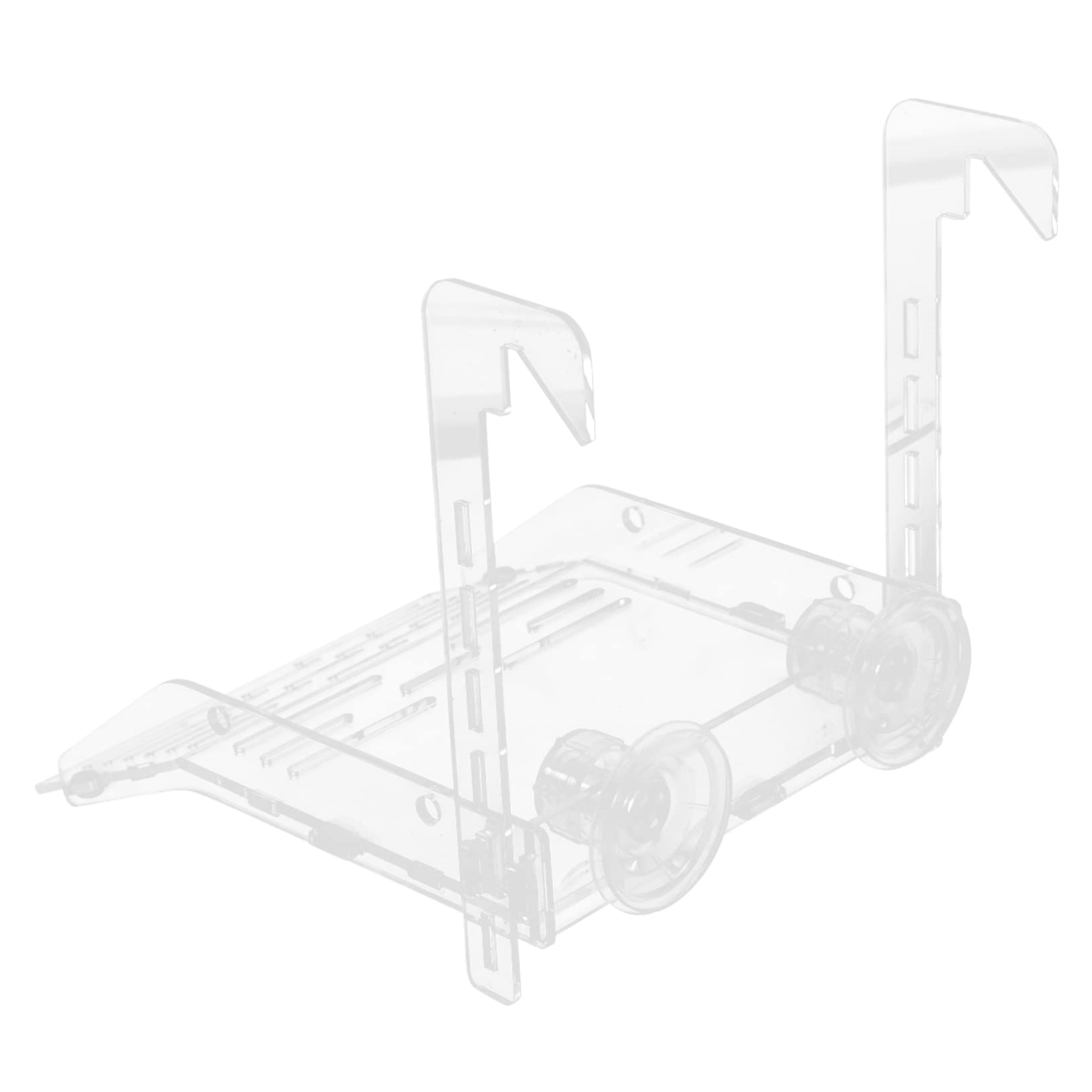 BESPORTBLE Turtle Habitat Accessories Basking Platform Acrylic Suction Cup Easy to Install