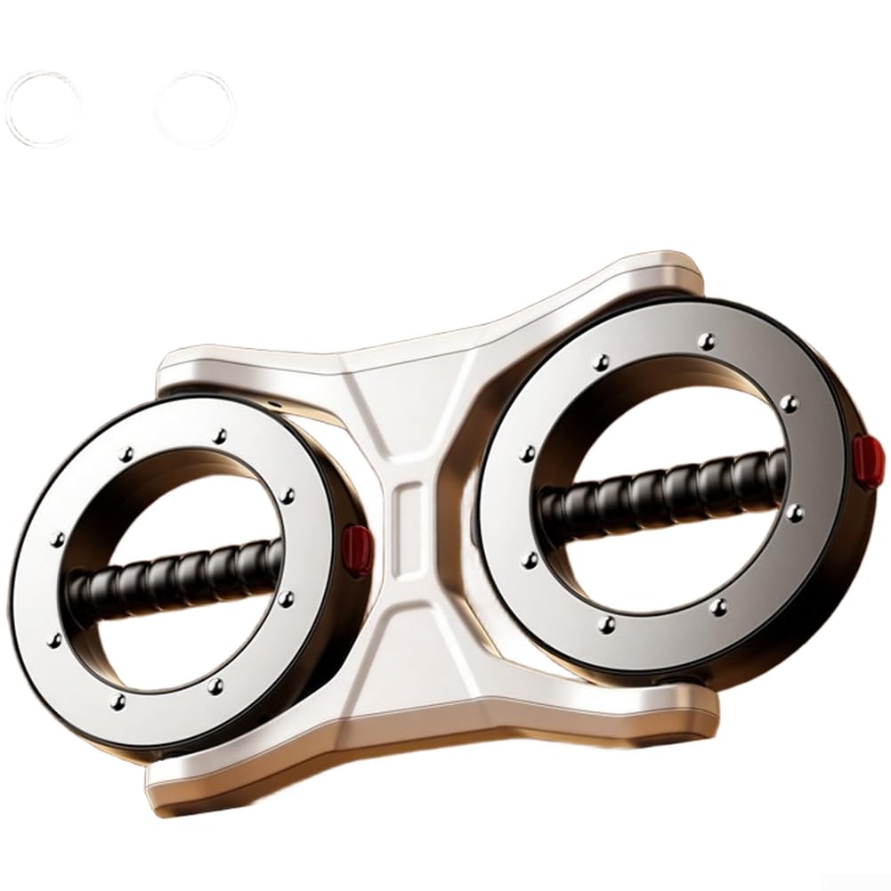 Dispositivo silenzioso per allenamento del braccio, per boxe, fitness, con resistenza regolabile e impugnatura ergonomica antiscivolo per un allenamento sicuro