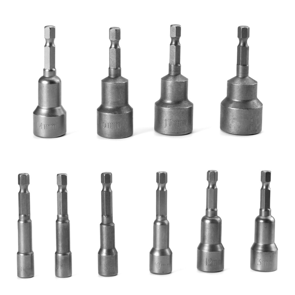 Amazon | winova ディープソケットビットセット 10本組 6～19mm