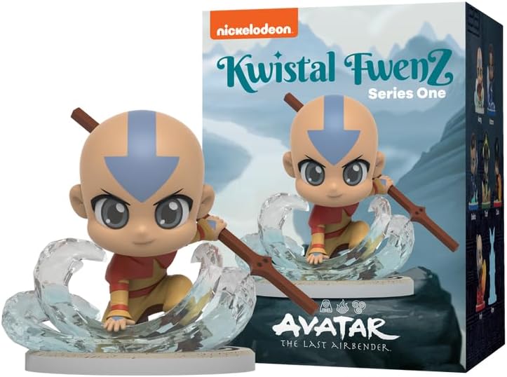 Mighty Jaxx Avatar the Last Airbender Kwistal Fwenz Series 1 | Blind Box Toy Collectible Figurines | One Pack - Contains One Random Figure