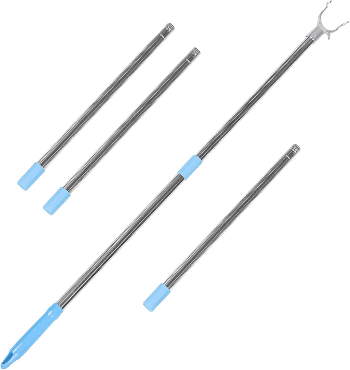 Reach Pole Hook Retractable Clothesline Prop Telescopic