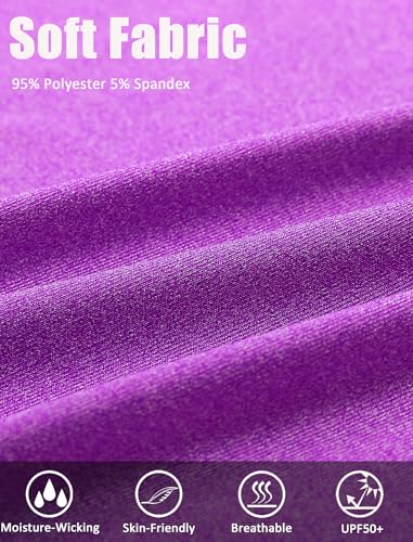 EXARUS Girls' Golf Polo Tennis Shirts Sleeveless Kids V-Neck Equestrian Tank Tops UPF 50+ Quick Dry Golf Clothes 5