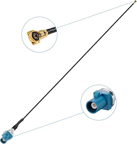 BINGFU Fakra Z - Adaptador de cable hembra hembra de 11.8 pulgadas con anillo tórico a MHF4 IPXU.FL compatible con receptores GPS automotrices