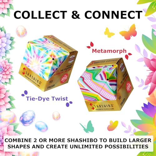 Image of Shashibo DODECA Magnetic Puzzle Cube, Stress Relief Fidget Toy