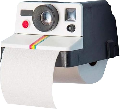 Retro Cámara Titulares de Papel Higiénico Hogar Higiénico Deco Caja de Pañuelos,