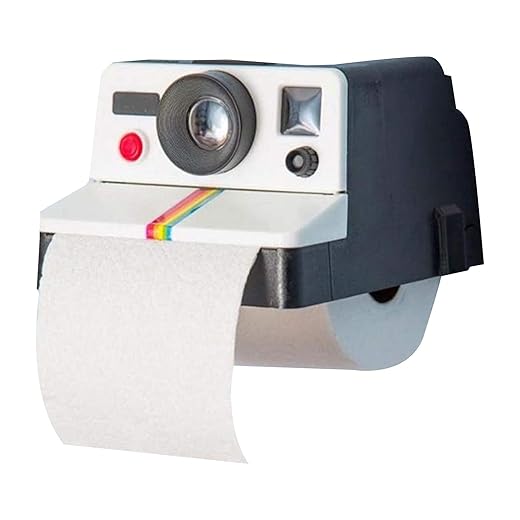 MGBISYI Creative Retro Camera Toilet Paper roll Holder, Suitable for Toilet, Bedroom, Living Room, Dining Room, Toilet Paper Holder in Public Places.