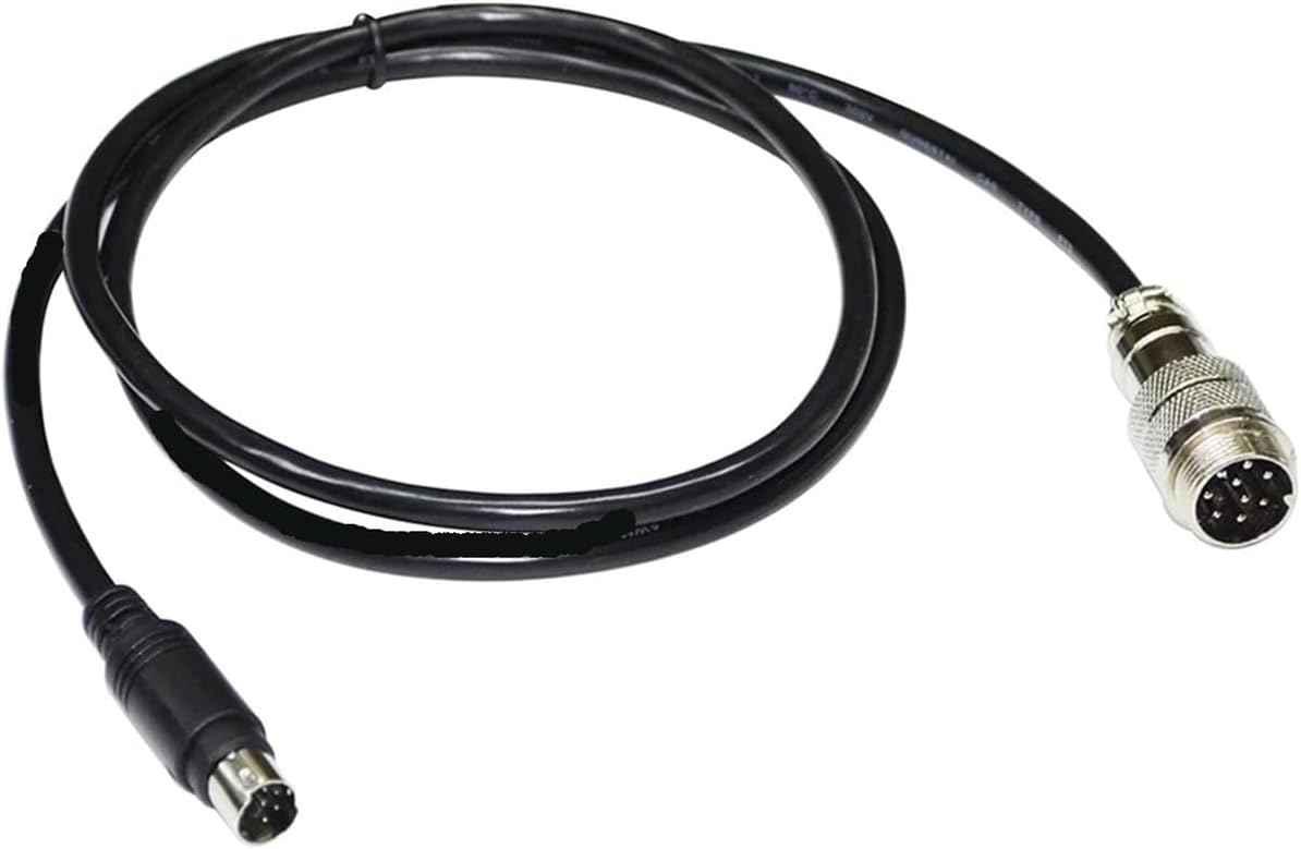 PS/2 MD6 to 9 DIN Male Adapter Connection Data Cable for TH8A Gear TSSH + MOD+ HANDBRAKE Signal KABLE(1.0m)