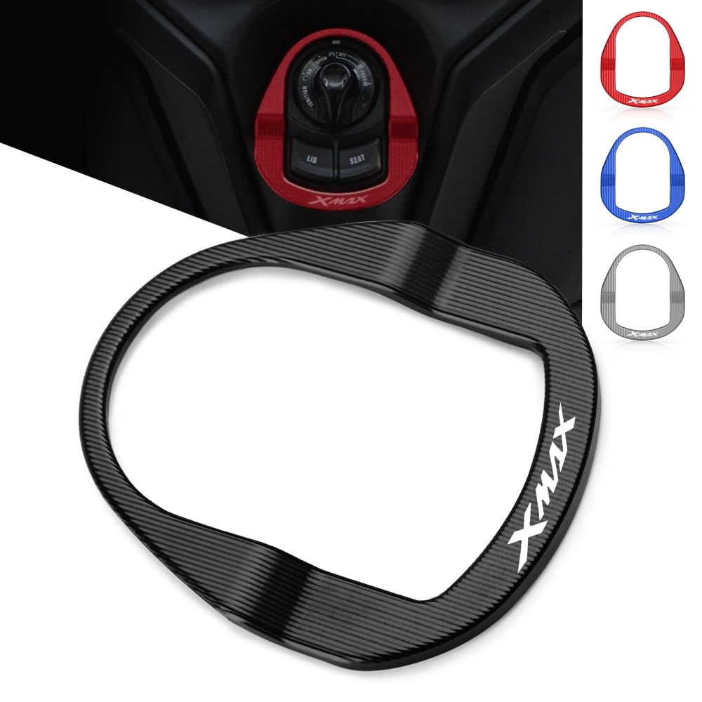 Anello Decorazione Interruttore di Accensione Moto per XMAX300 X-max 300 2023 2024