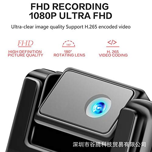 hotsell999 K26 1080P Law Enforcement Recorder Household Security 180° Rotating Camera