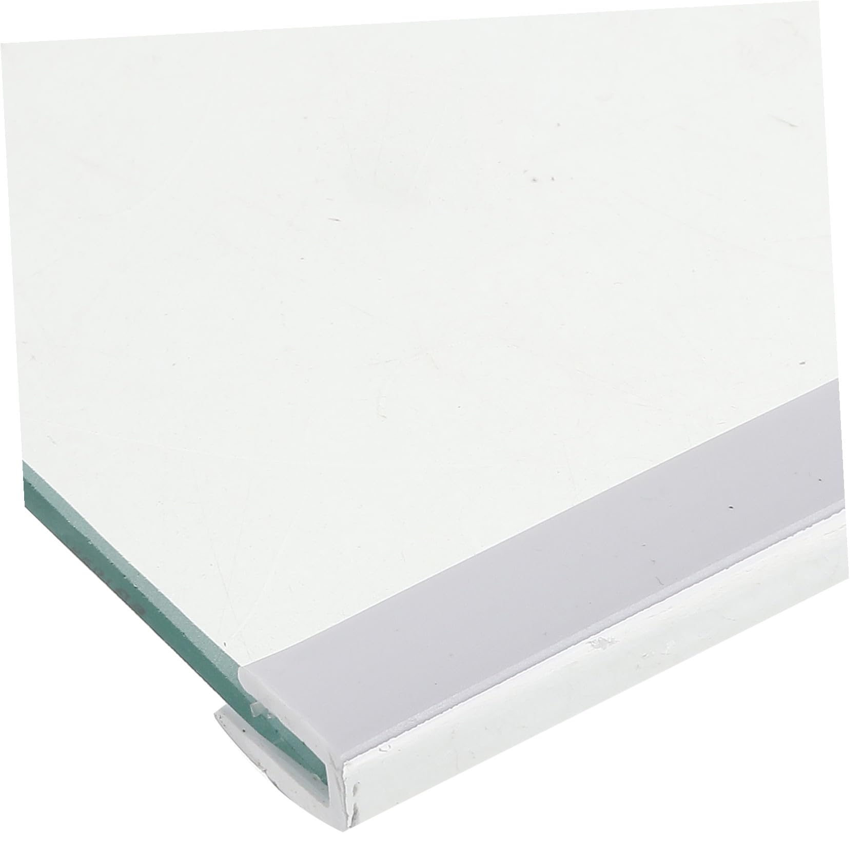 Estante de Vidrio Templado de 400x280mm para Refrigerador y Congelador Borde Recubierto y Acabado Pulido para Organización Fácil y Compatibilidad Amplia