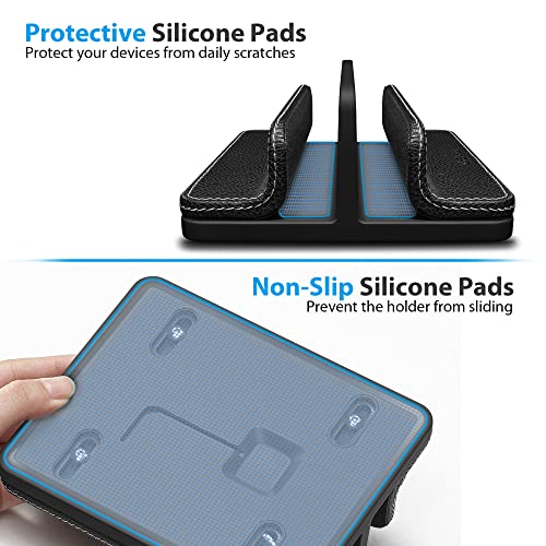 Soporte Vertical de Cuero para Laptop Ajustable miniatura 5
