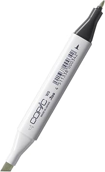 Copic Classic, Dual-Tip Alcohol Marker, W0-Copic, Warm Gray