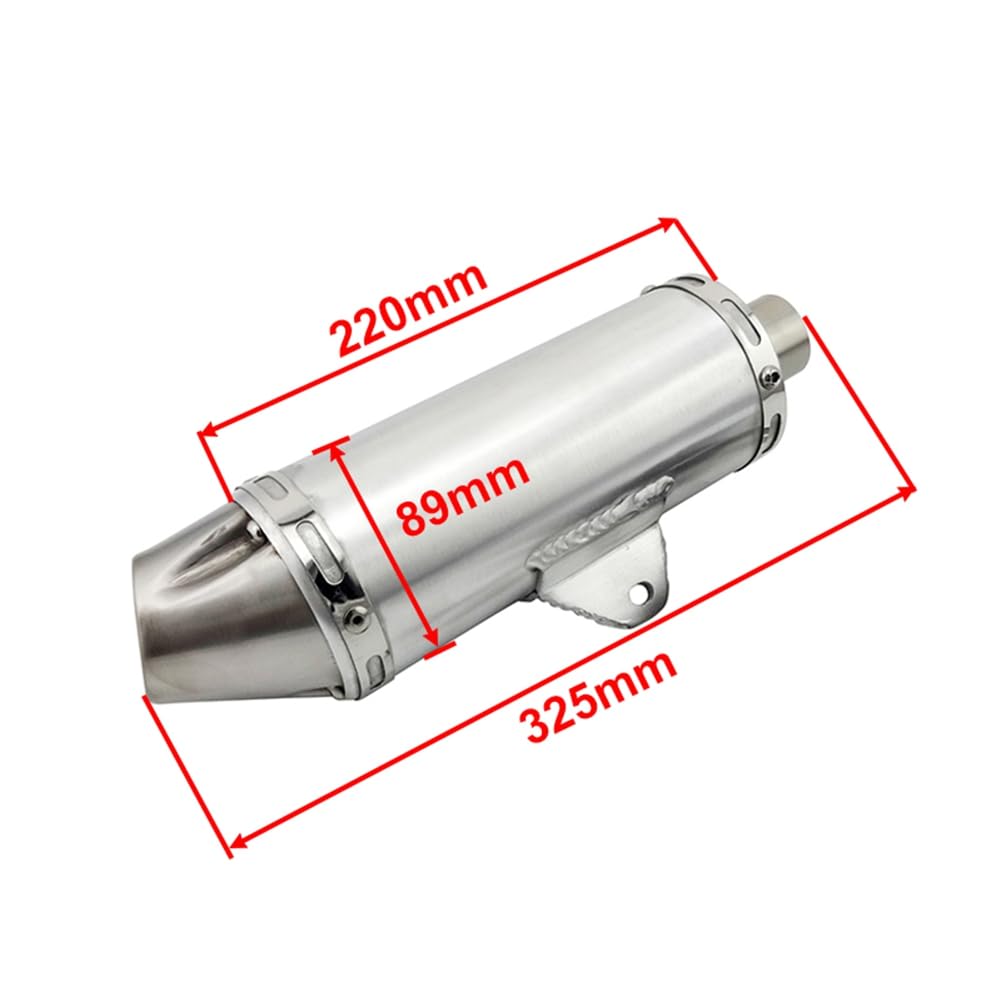 Silencieux Moto 32mm Pour Pit Bike 90cc 110cc 125cc 150cc 160cc - Silencieux Échappement Performant