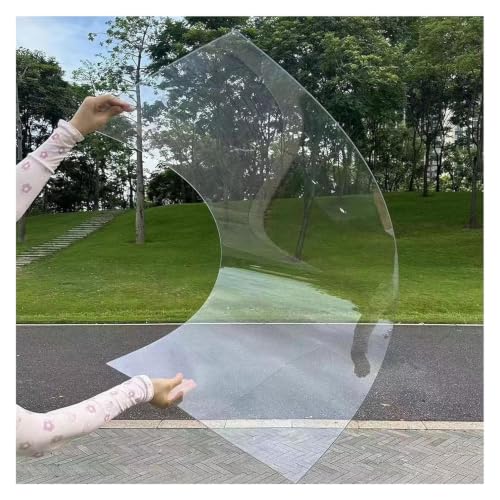 Panel Aislamiento Fibra de Vidrio Paneles de Techo de Fibra de Vidrio Transparente Tamaño Flexible para Jardinería, Agricultura, Cuartos Baño, Terrazas(1.2x8m/4x26.2ft)