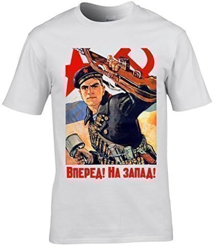 Clothing - Soviet Russian World War 2 Propaganda T-Shirt. Printed from an Original Poster.