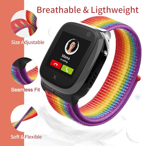 Snyeest 4pc Nylon Compatible with Xplora X5 Play/XGO 2/XGO 3/Kidzi Wristband - Image 3