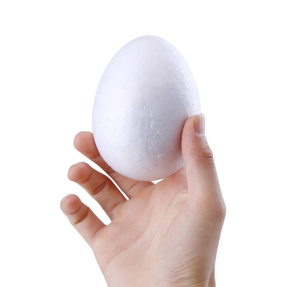 Tossper White 30Pcs 5Cm Modelling Polystyrene Styrofoam Foam Ball Craft Egg Balls For Diy Christmas Party Decoration Supplies Gifts