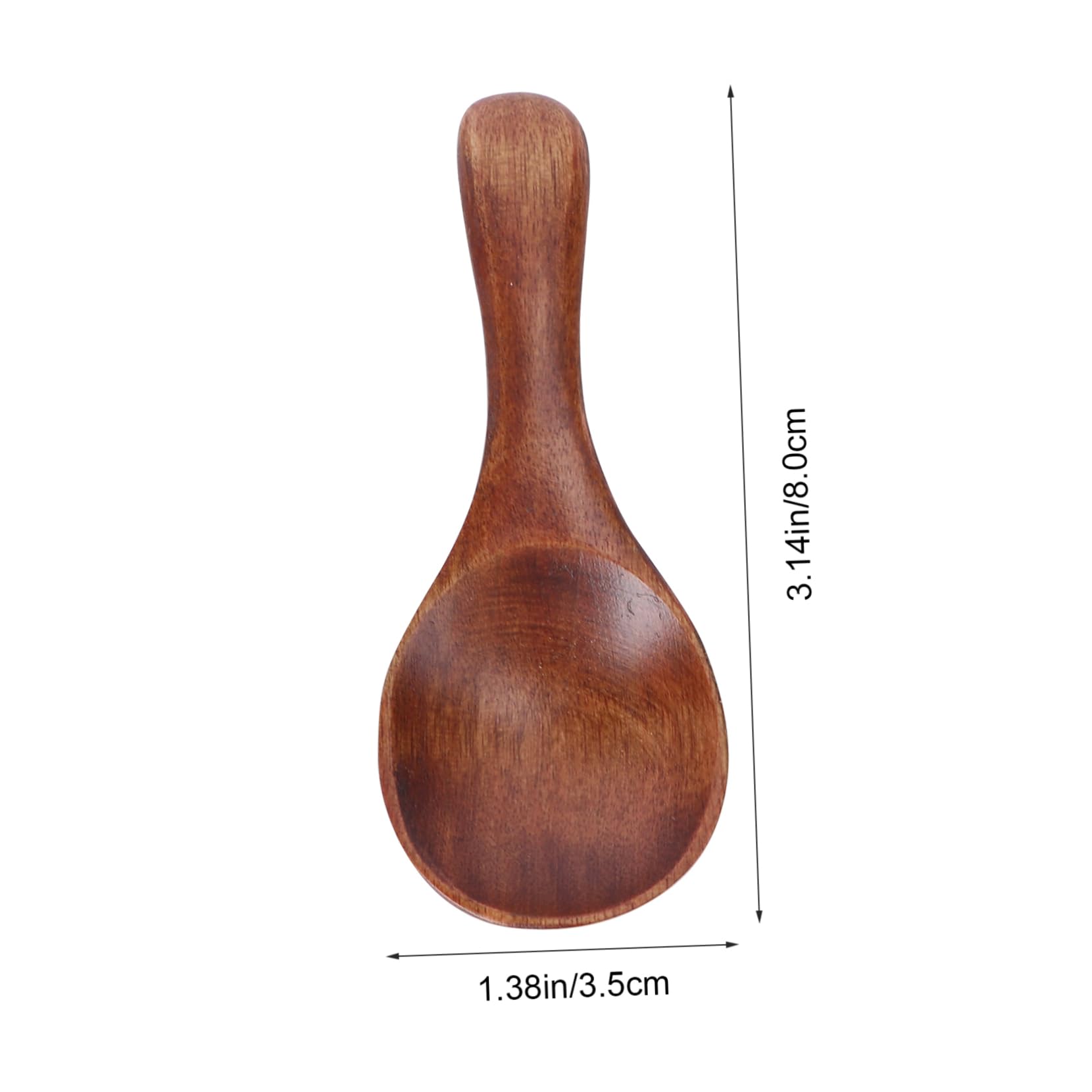 CIYODO 3Pcs Mini Spoons Short Handle Sugar Spoons for Tea and Condiments Kitchen Accessories for Home and Restaurant Use