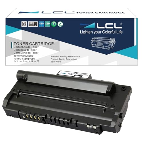 LCL Compatible Cartucho de tóner MLT D1092S (1 Negro) Reemplazo para Sumsung SCX 4300