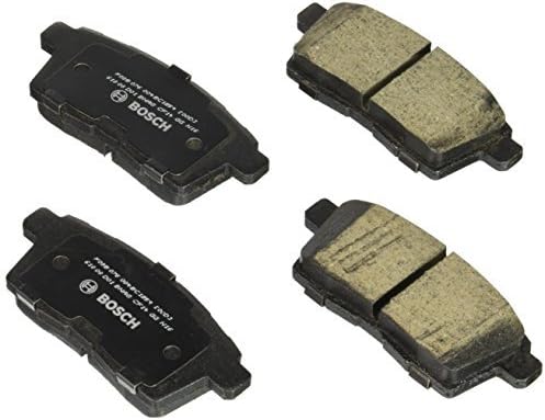 BOSCH BC1259 QuietCast Premium Ceramic Disc Brake Pad Set - Compatible With Select Ford Edge; Lincoln MKX; Mazda CX-7, CX-9; REAR