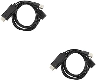 UKCOCO 2Pcs Adaptador USB Carregadores De Telefone Celular Carregadores De Placa Carregador USB Carregador Adaptador De Vídeo Cabo Para USB Cabo De Vídeo USB Para Estação De Carregamento