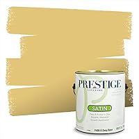 Vista 61 de PRESTIGE Pinturas de pintura exterior e imprimación en uno, 1 galón, plano, combinación comparable de Benjamin Moore* Manzanilla*