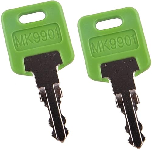 Miniatura 4 de 5 llaves de autocaravana MK9901 para autocaravana, color verde, compatibles con FIC Global Link Bauer Motorhome EF CF HF Codes Series (estilo 2)