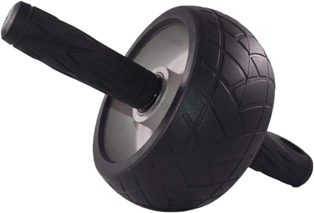Abdominal Muscle Wheel - Men's Aluminum Wheel Rubber Abdominal Muscle Wheel Bearing Mute High Elasticity