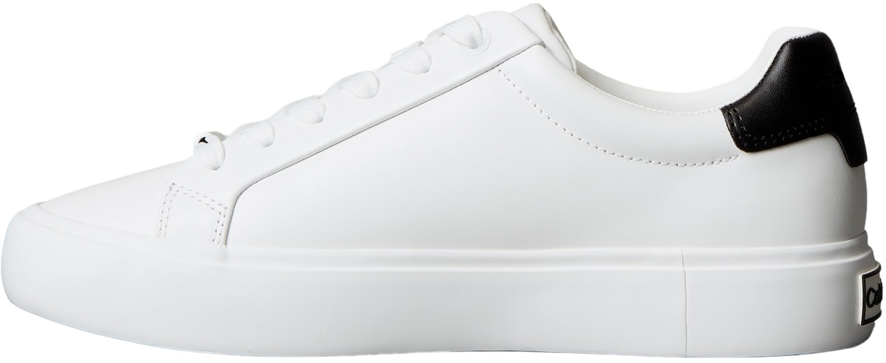 Calvin Klein Damen Cupsole Sneaker Lace-Up aus Leder