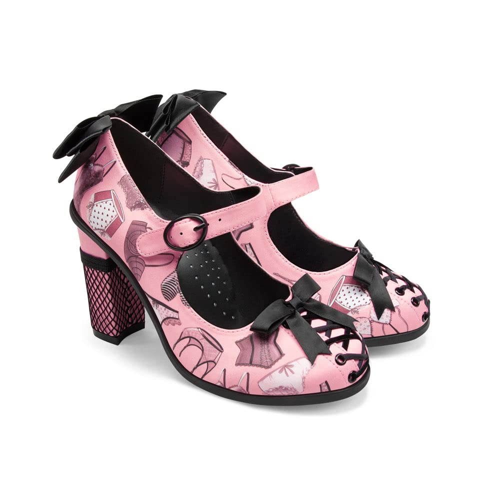Hot Chocolate Design Chocolaticas Funky Canvas Women's Mary Jane Flat Shoes — view 42