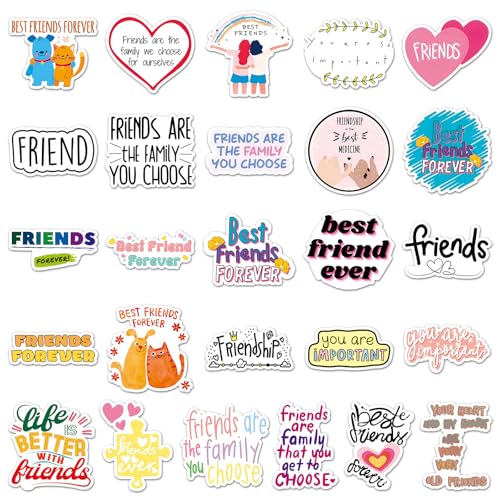 Pegatinas de amistad con frases en inglés | Comparte momentos y decora el teléfono con tus amigas 4