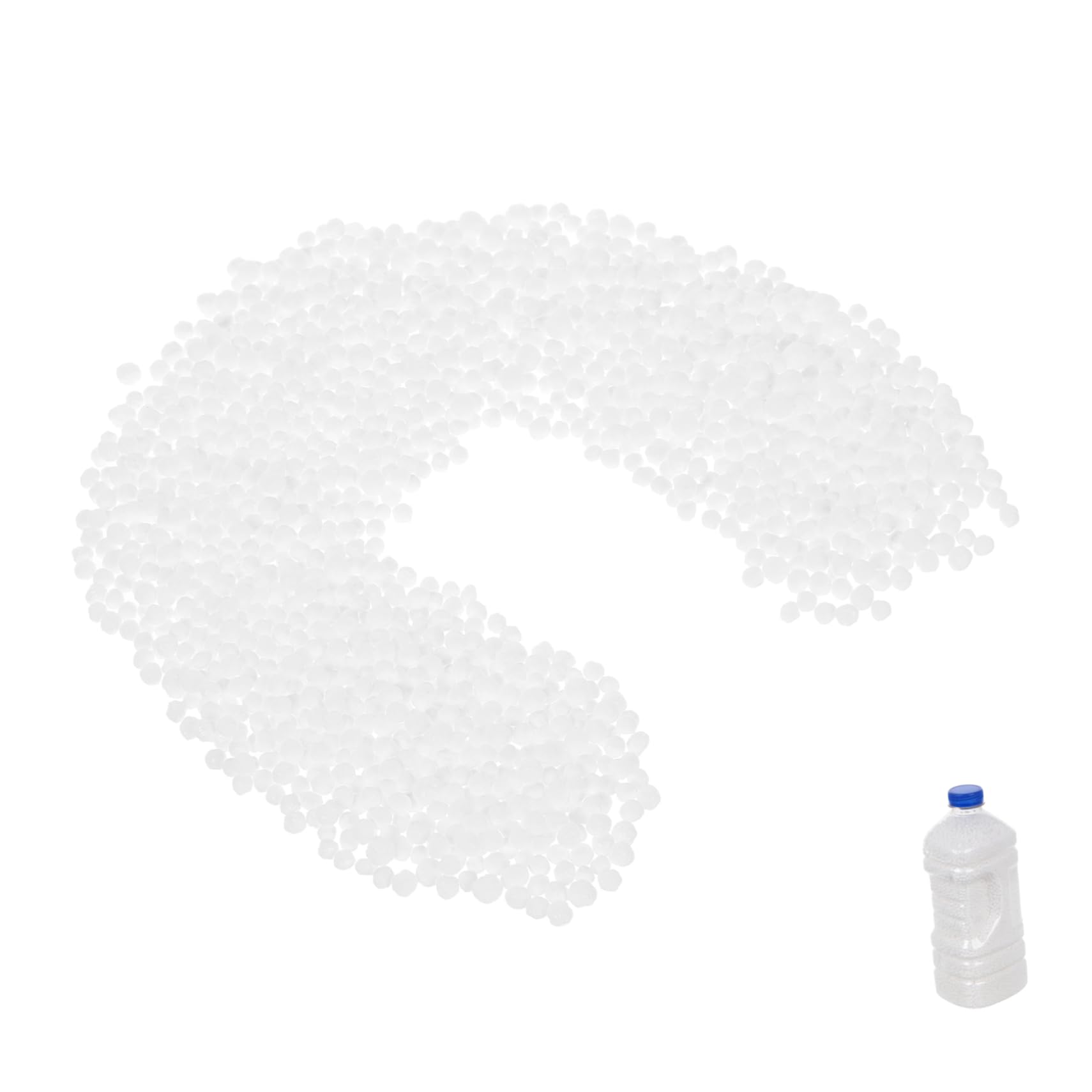 OUNONA 2 Pezzi Particelle di deumidificazione assorbitore d'acqua ricarica degli assorbitori di umidità rimozione dell'umidità per la casa assorbitore di odori per la casa plastica bianca