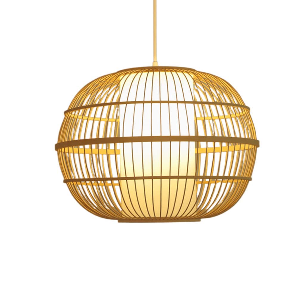 Suspension en rotin fait à la main pour illuminer votre salon