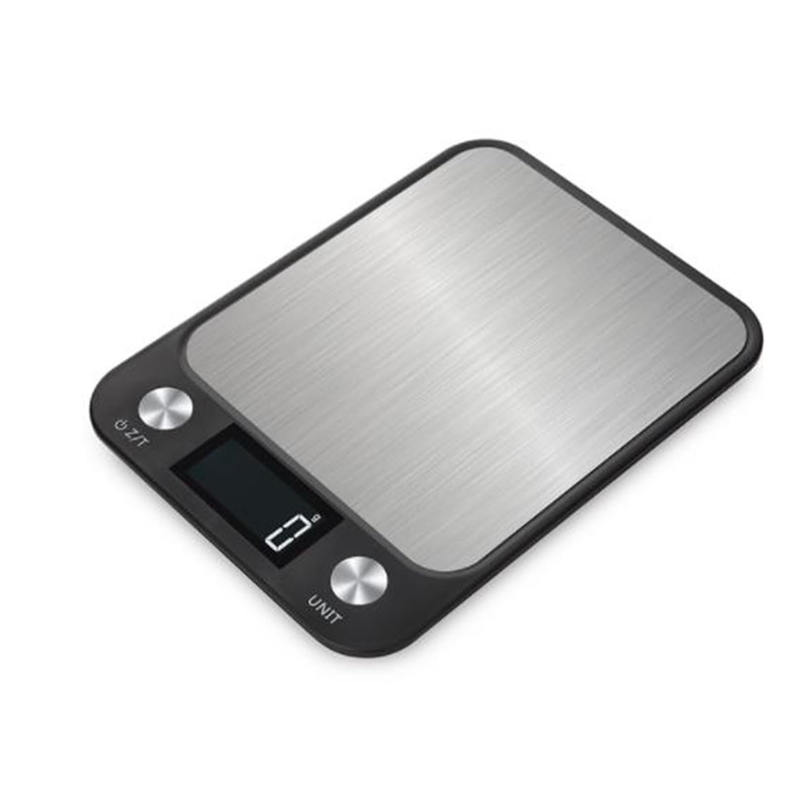 Báscula De Cocina Acero Inoxidable, 1 Unidad, 5kg, 10kg, 15Kg, For Pesar Alimentos, Café, Electrónica Digital For Cocinar Y Hornear Medición Precisa Esfuerzo(USB black,10Kg)