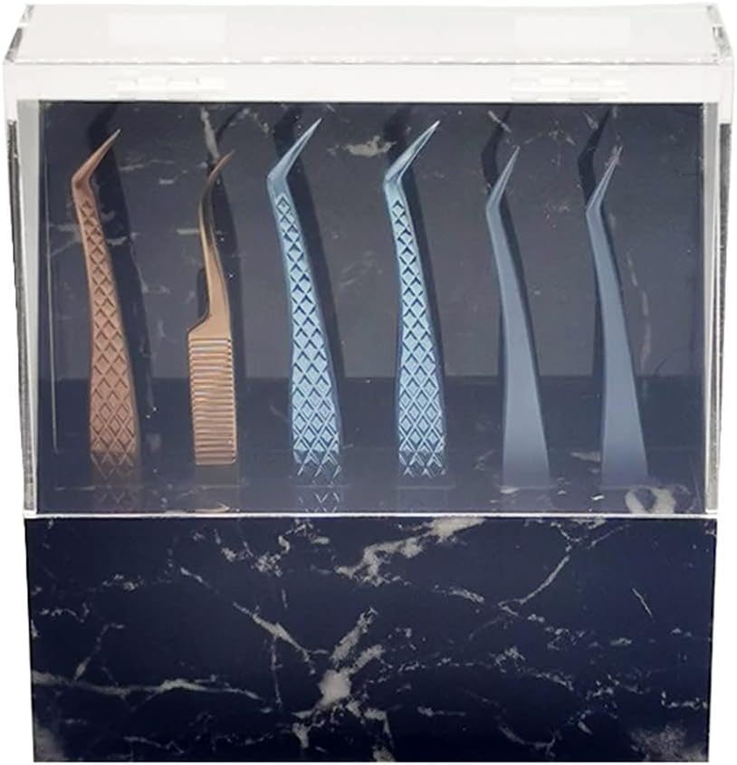 1 Piece Tweezers Holder Acrylic Tweezers Holder Tweezers