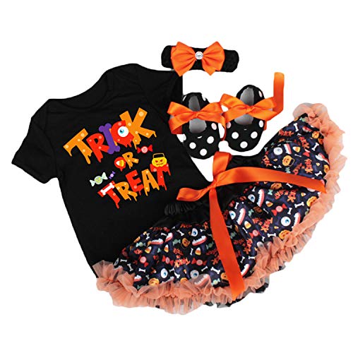 BABYPREG Peuter meisjes Eerste Halloween-kostuum Kleding voor Thanksgiving Baby Pompoen Jurk (9-12 maanden, Thanksgiving)