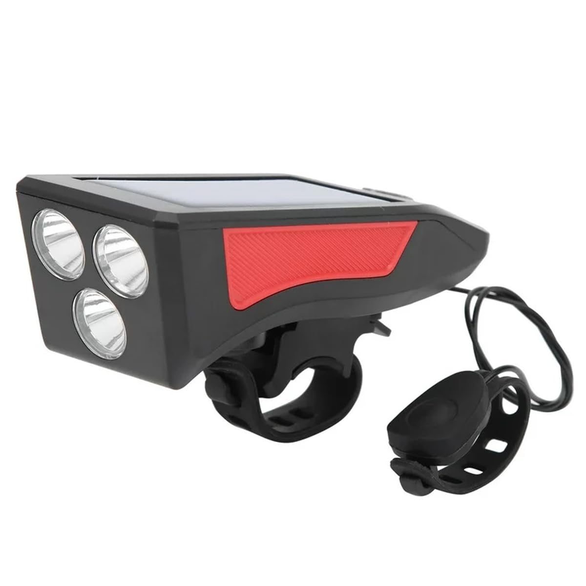 ARURA (LABEL) Solar USB Charging Bike Light Bicycle Horn Lamp Bike Flashlight Bike Front Light Waterproof Cycling Headlight with 3 Lighting Modes 5 Sounds Fits Bicycle Light (Multicolor) (B0CNY3265F) Amazon Price History, Amazon Price Tracker