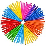 Modelling Balloons 100 Pack Mixed Colour Long Magic Latex Kit for Balloon Animals DIY Sculpting Birthdays Professional Twisting Multi-coloured Ballon for Creative Fun Party Decorations
