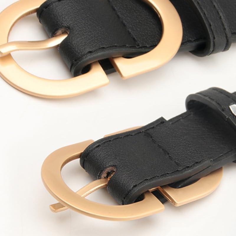 Women AllMatching Belt For Daily Wear Fashion Metal Buckle Waistband Pin Buckle Belt For Jeans Pants Female Waiststrap3