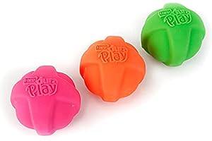 Hartz Dura Play Bacon Scented Squeaky Balls for Small Dogs