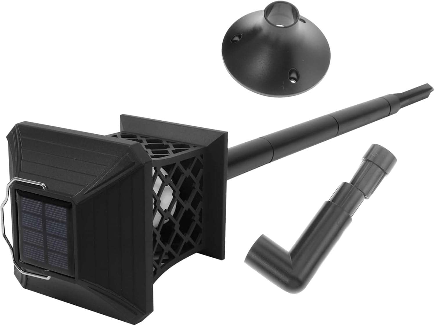 Mipcase 2pcs Solar Garden Lights Ground Plug Solar Lamps Weatherproof Outdoor Stake Lights Led for Pathways Pool Garden Bench Patio Fence Deck