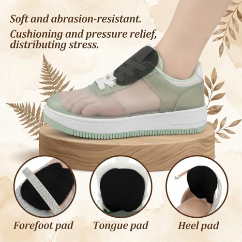 10 pares de almohadillas para lengüeta de calzado para mujer miniatura 4