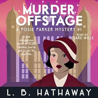 Murder Offstage Audiolibro Por L.B. Hathaway arte de portada
